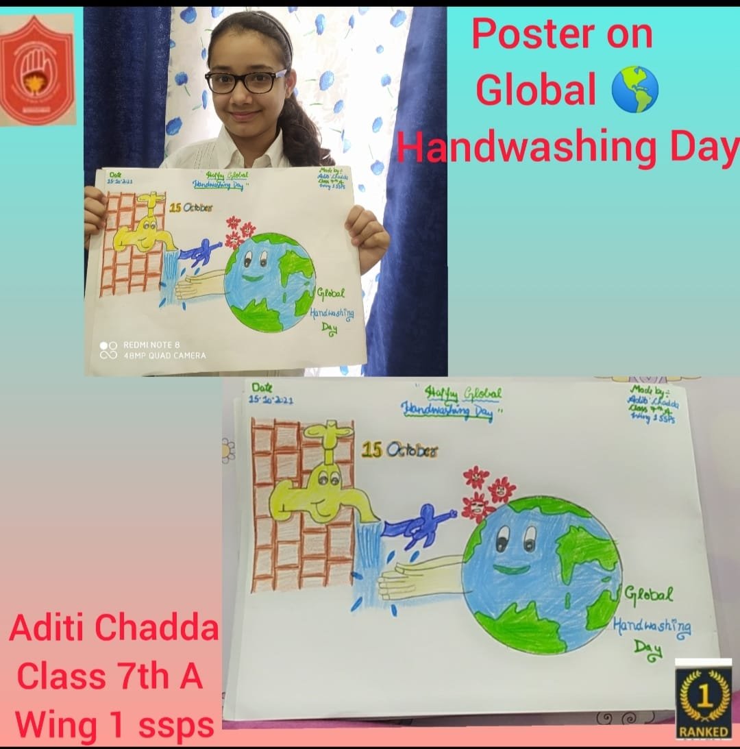 Global Handwashing Day, 15.10.21 – Shirdi Sai Public School | Best School  in Moradabad