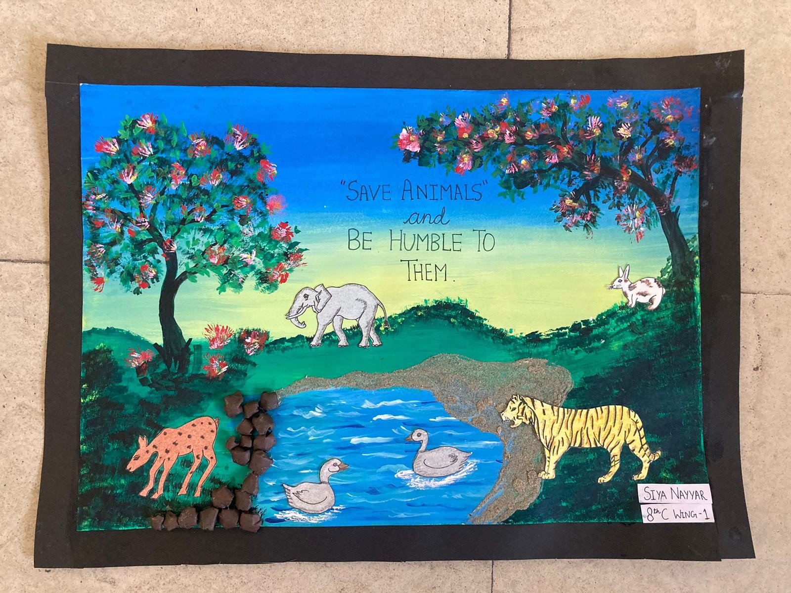 Art Work VI-X(Poster Making) – Shirdi Sai Public School | Best School in  Moradabad